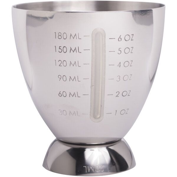Jigger 20-180ml · Ø 8cm · L 9cm
