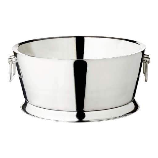 Flaschenkühler mit Griffen, Höhe 24 cm, Top 53 cm