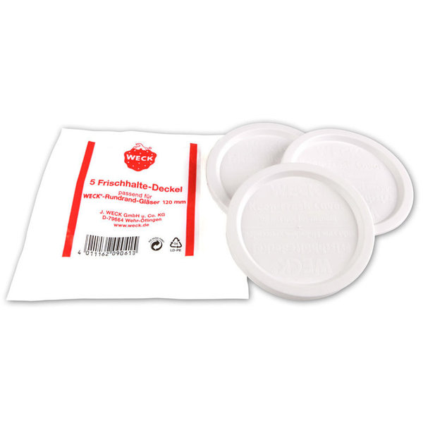 Frischhaltedeckel Ø 12 cm weiß RR120