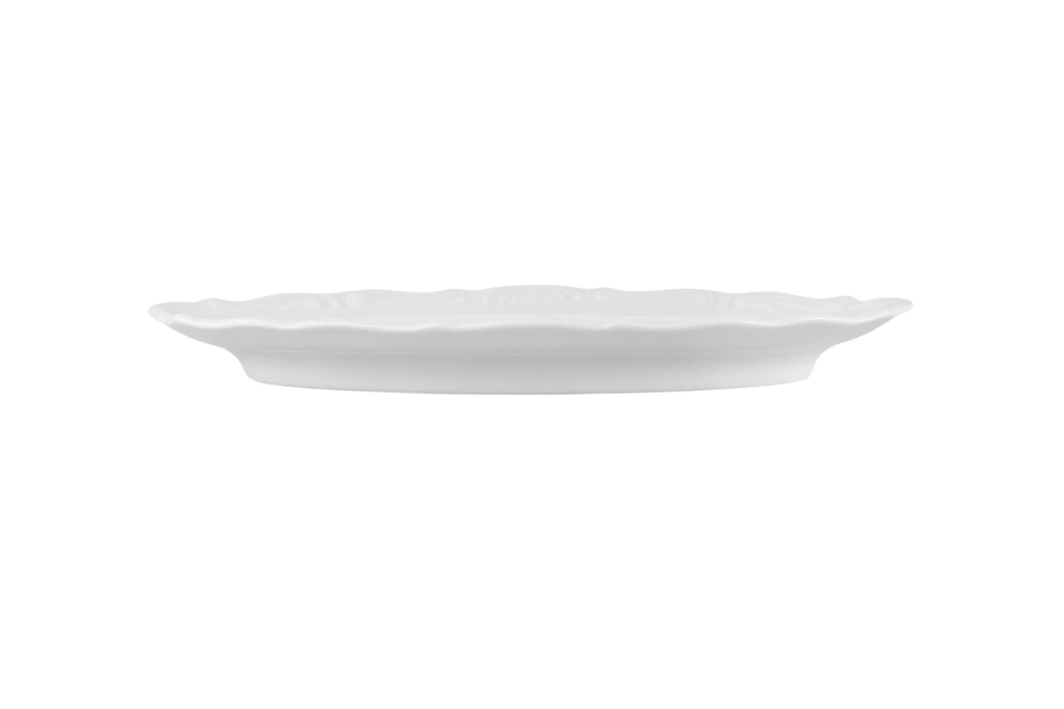 Maria White Oval Plate 33cm