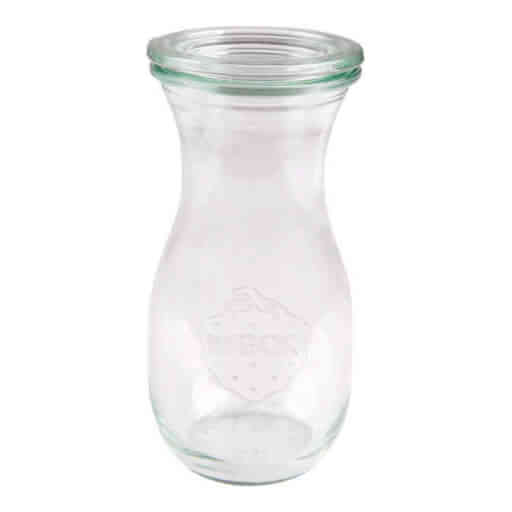 763 - Saftflasche 1/4 Liter - 290ml, - H14,6cm - Ø 6 cm