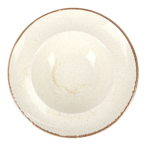 173925 Porland Seasons Beige Deep Plate 26cm