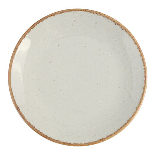 187624  Seasons Grey Flat Plate 24Cm