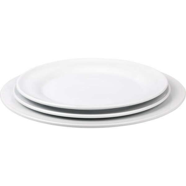 ROUND FLAT PLATE 25,5 cm