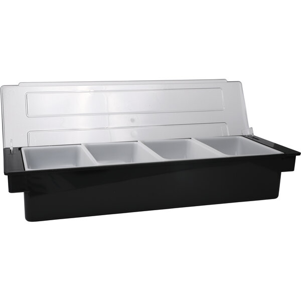 Condiment Holder 4/1,5Pint PP/PC, 50x15x9 cm