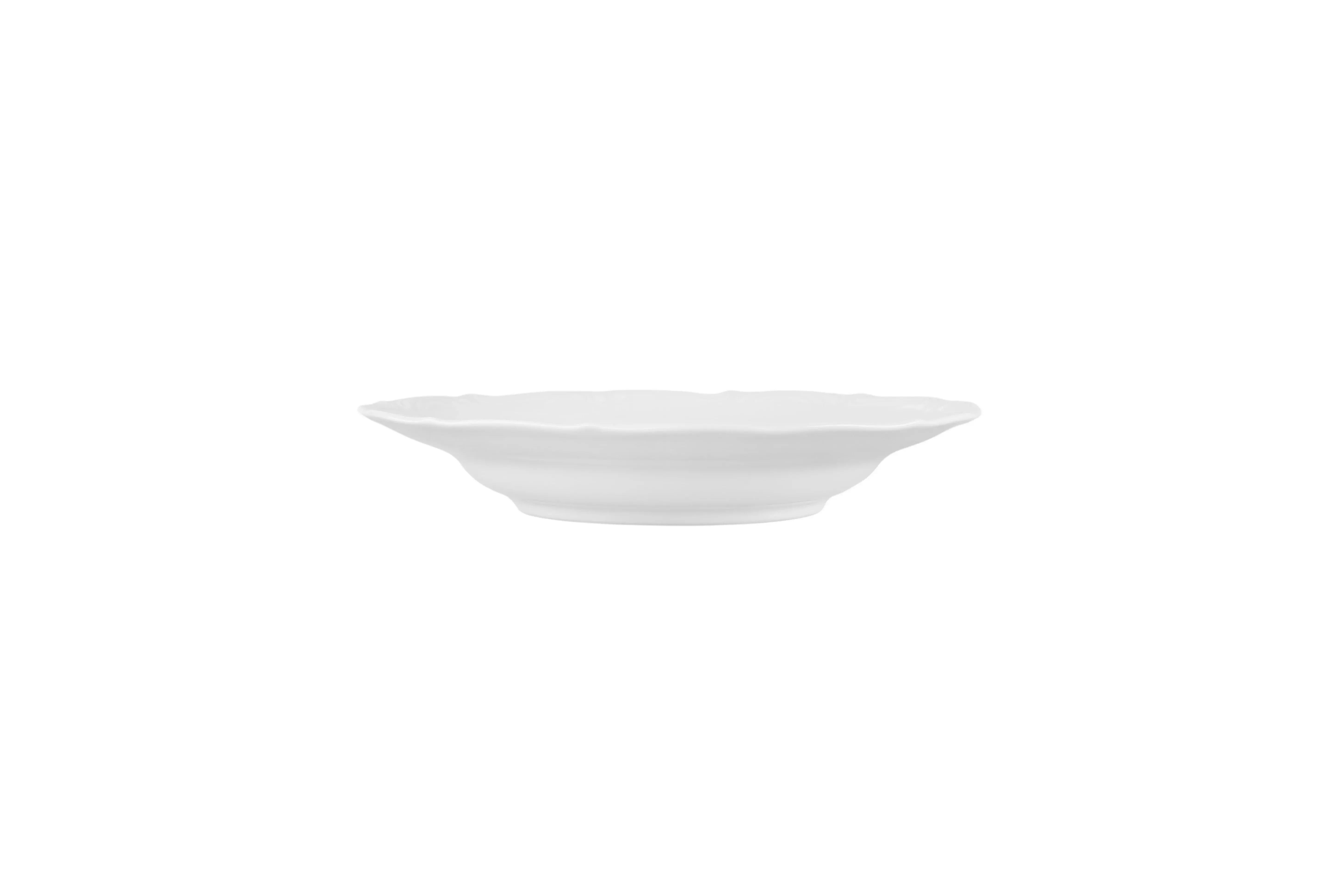 Maria White Deep Plate 22cm