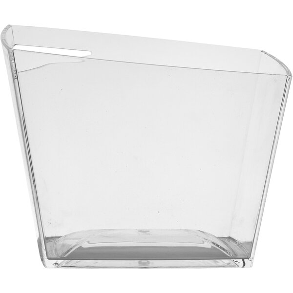 Ice Bucket square clear 16*26,5cm - H23cm - 5L
