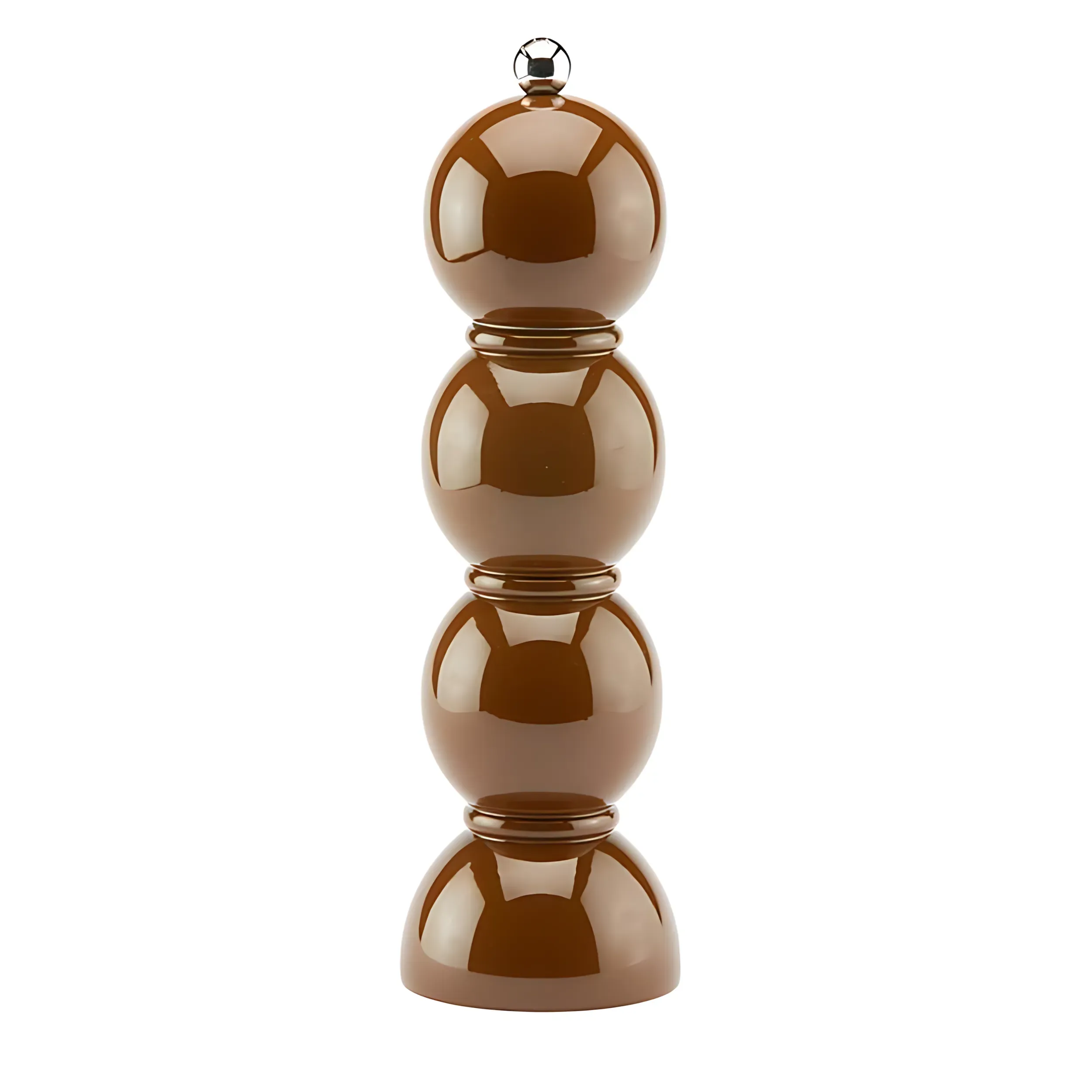 Salt & Pepper Mill "Bobbin", Chocolate, 23,5 cm