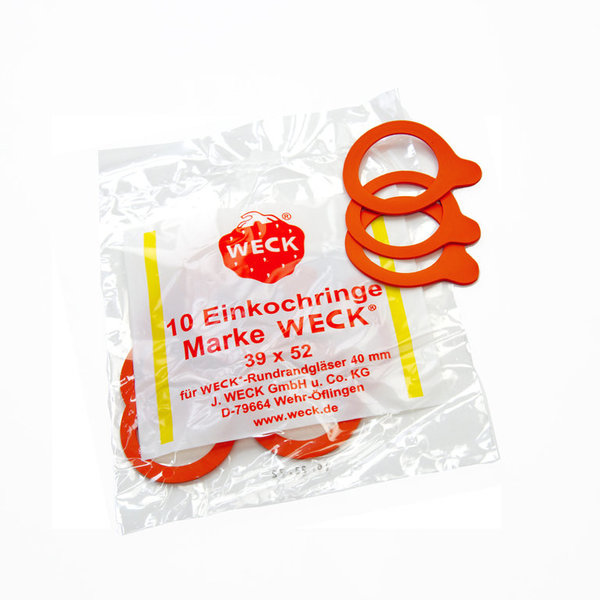 Einkochring für Einweckgläser 4 cm - 10 Stück