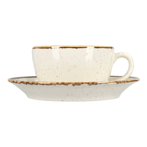 222105 Seasons Beige Teacup&Saucer 250Cc 