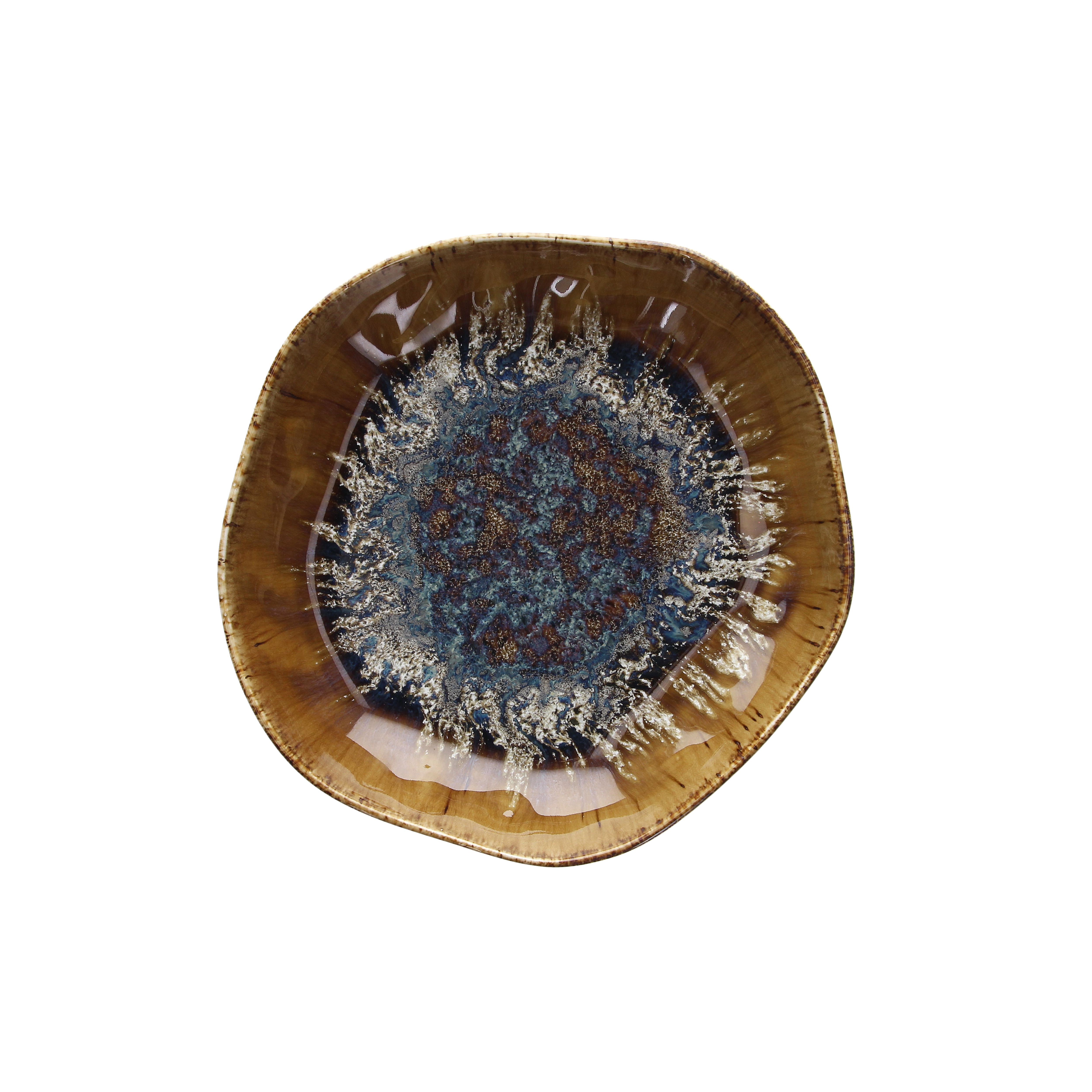 "Reef" Teller, tief, 24 cm, Oyster