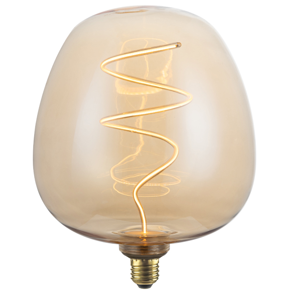 dimmable Burgeon Lamp 19x24,2cm, amber