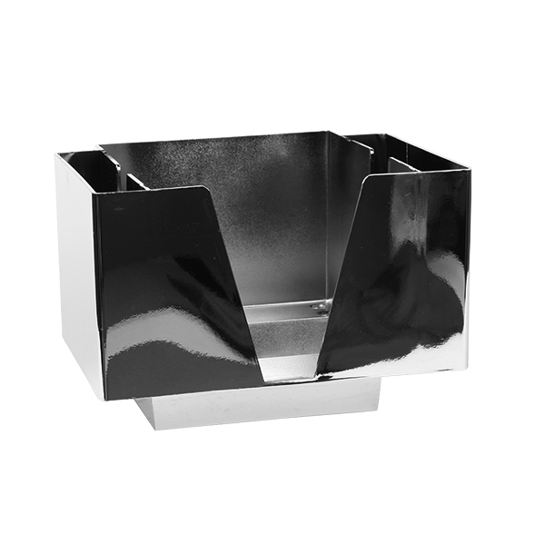 Bar Caddy für Servietten, Seitenfächer, chrome Bar Caddy für Servietten, Seitenfächer, chrome