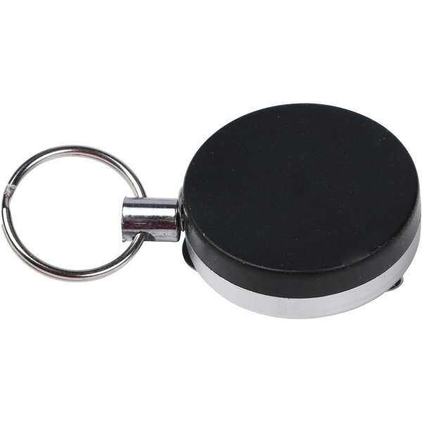 Schlüssel Schnurspule - klein 4cm black