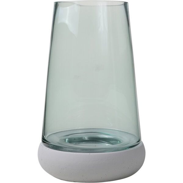 Windlicht mit Beton-Ständer, klein