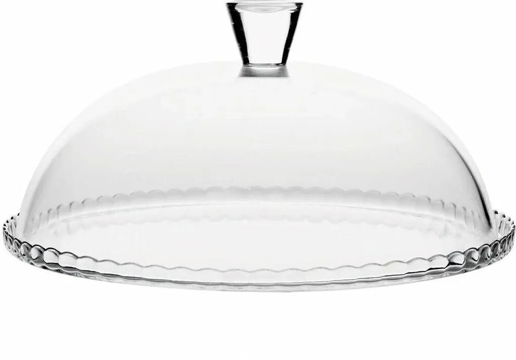 Tortenplatte mit Glashaube 32,2 cm