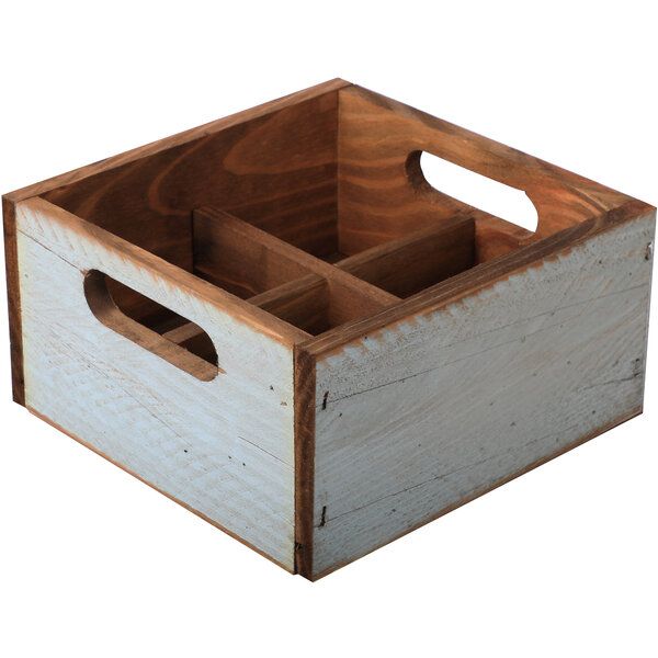 Holzbox klein Türkis