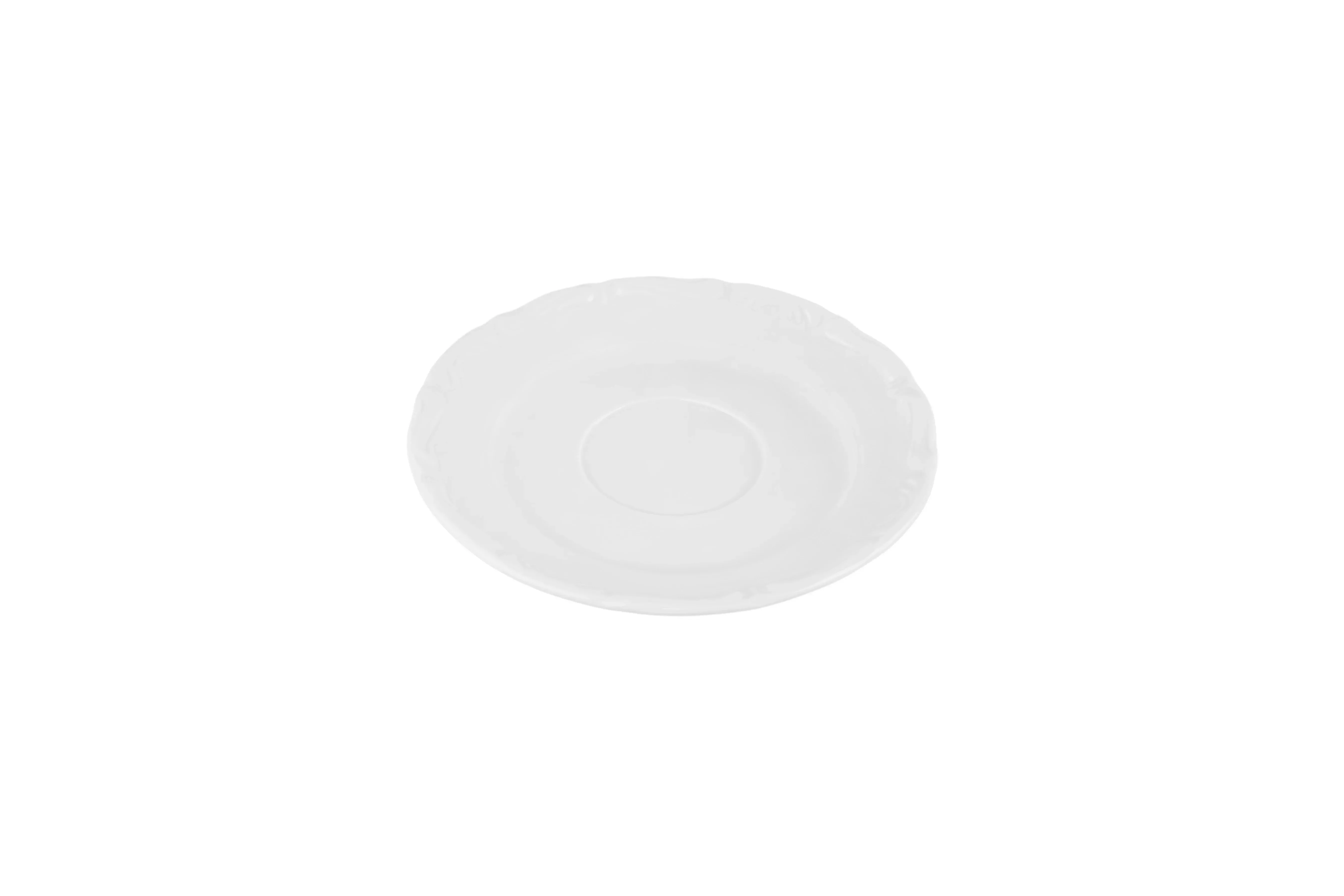 Maria Saucer For Tea Cup White 15cm