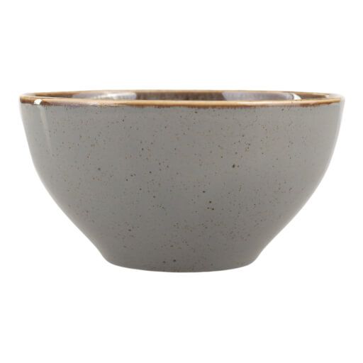 363914 Seasons Dark Grey Bowl 14cm