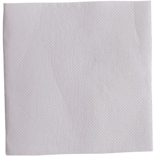Cocktailservietten, 20x20cm ,1/4, 2lg, 100 Stk, weiss