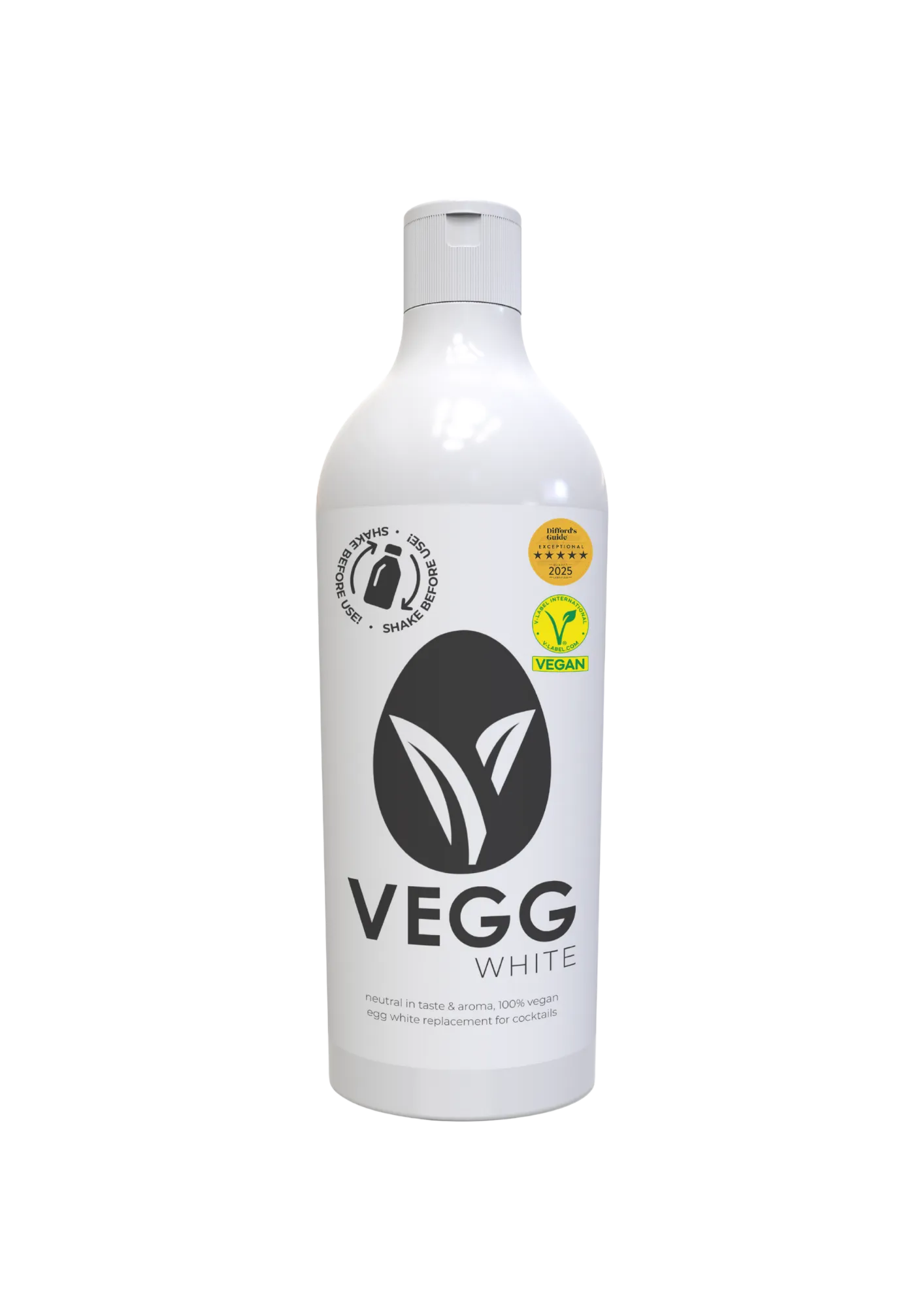 Vegg White 1L Flasche, künstliches Eiweiß