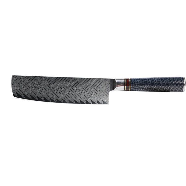7" Damaszener Nakiri Messer, 31,5cm