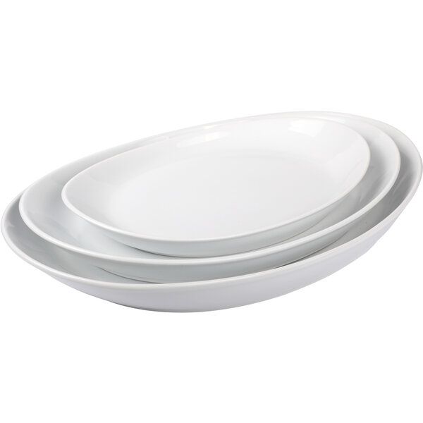 Oval Plate Coupe 28cm