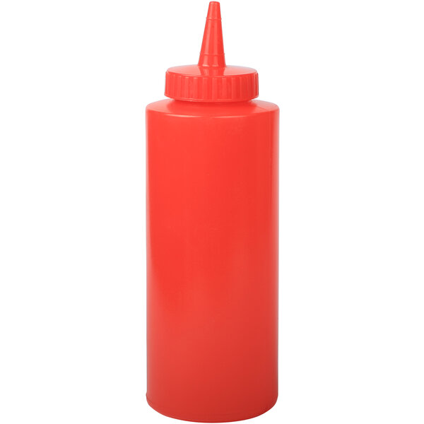 Ketchup Squeeze Bottle, 12 oz, 355 ml, rot