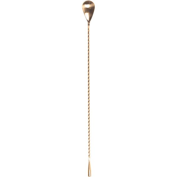 Barlöffel Edelstahl Gold 40cm