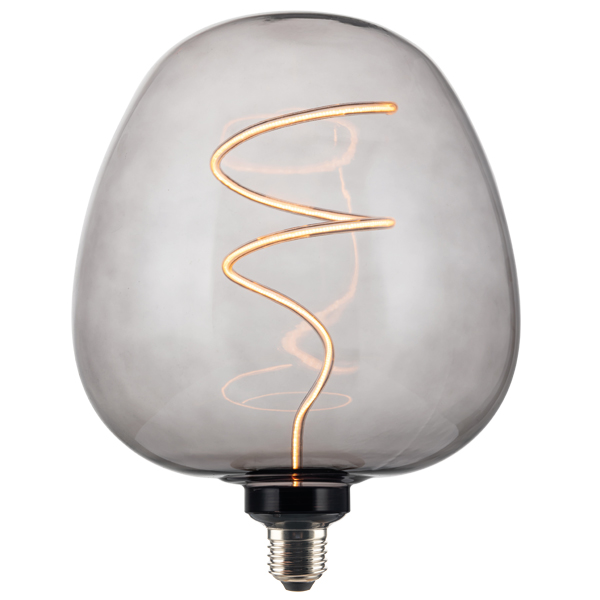 dimmable Burgeon Lamp 19x24,2cm, smoke