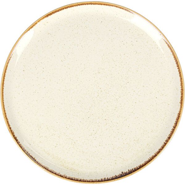 162932 Porland Seasons Beige Flat Plate 32cm