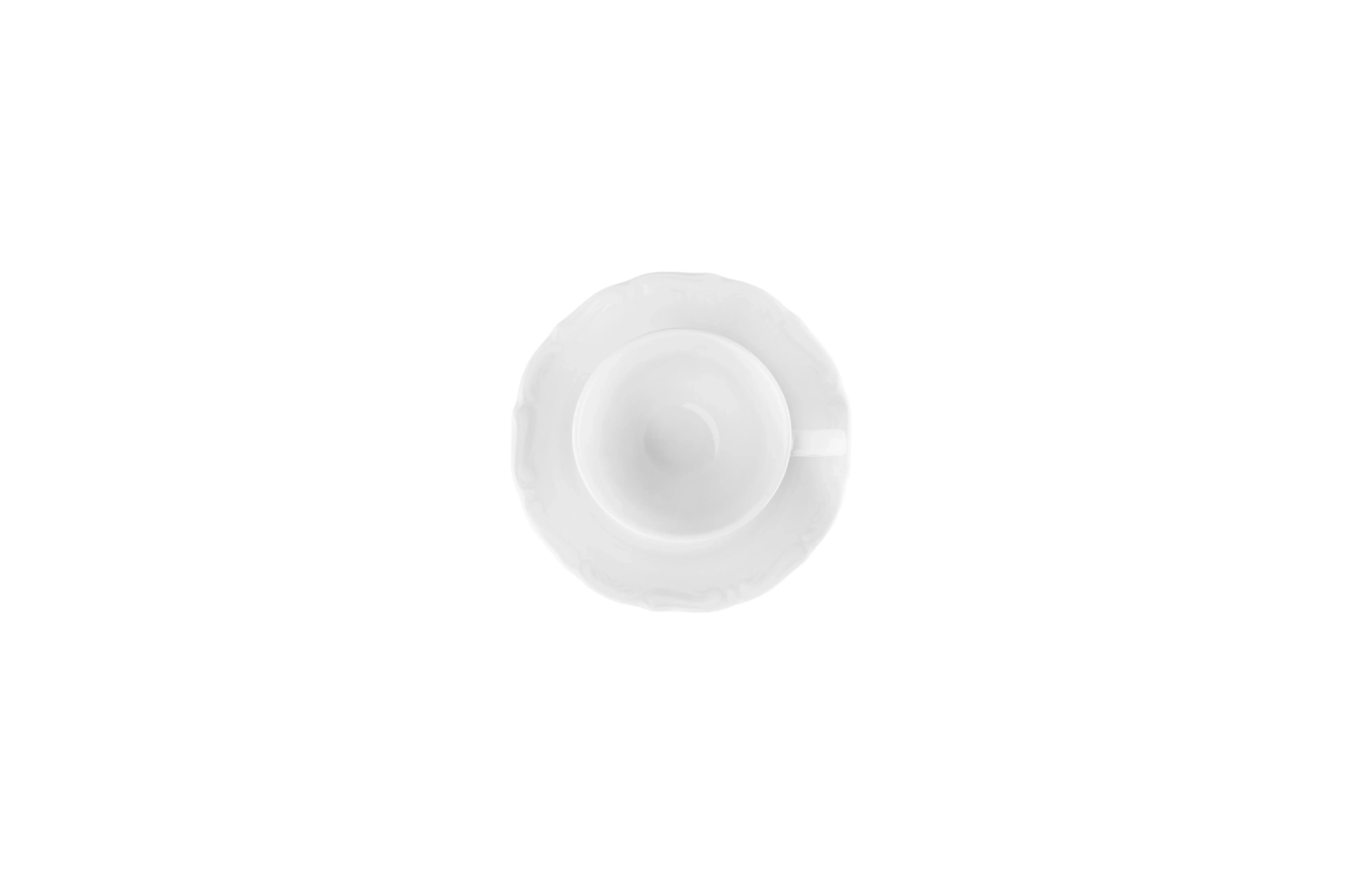 Maria Coffee Cup And Saucer White 75cc