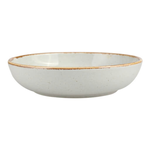 368122  Seasons Grey Bowl 22Cm