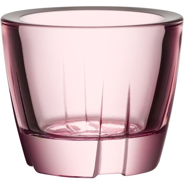 Bruk Light Pink Votive - Kosta Boda