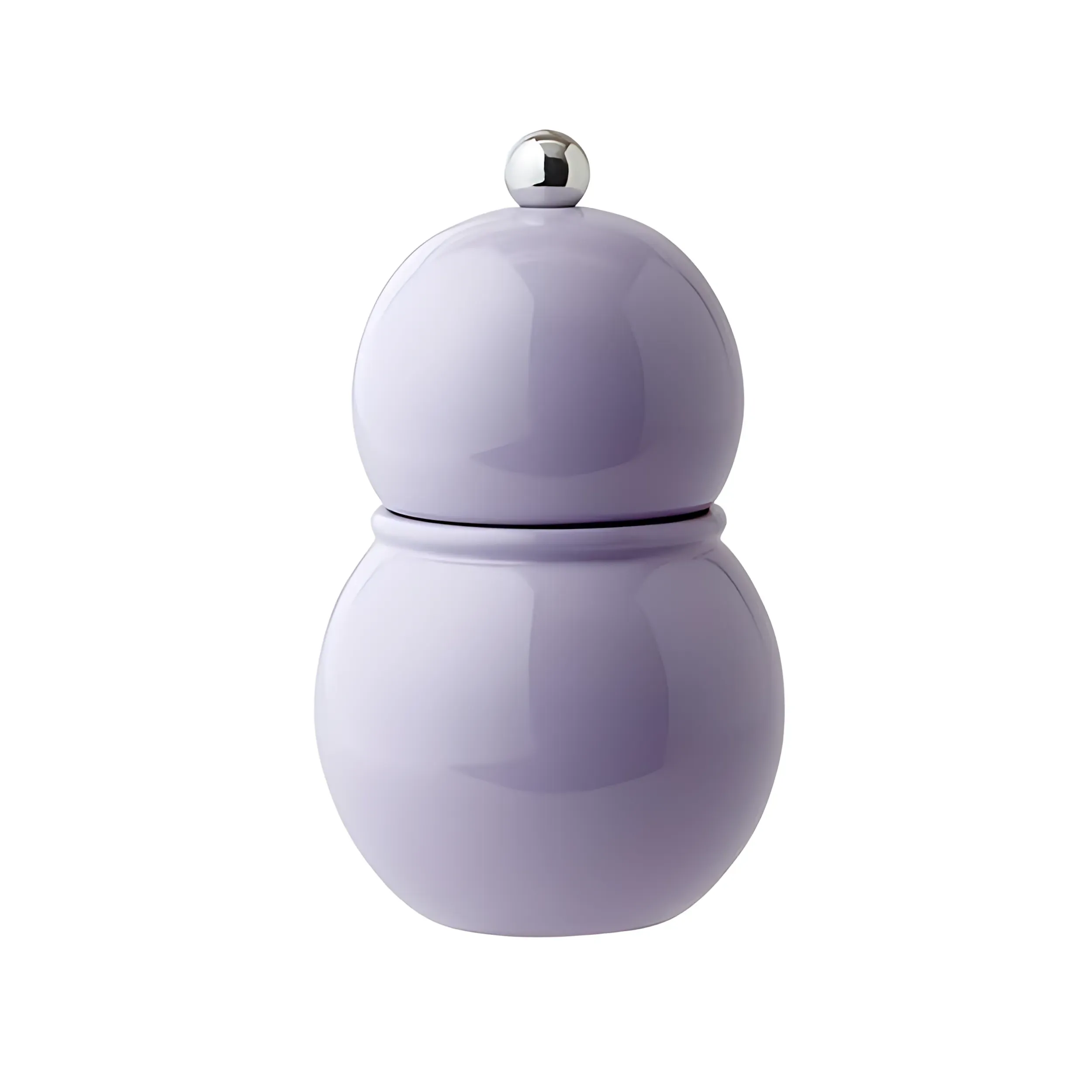 Salt & Pepper Mill "Chubbie", Lilac, 12 cm