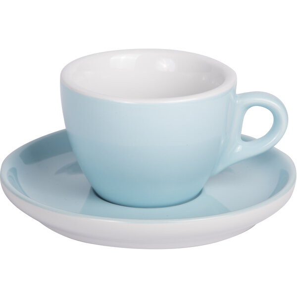 Kaffee Tasse mit Untertasse 160ml Blau 290C