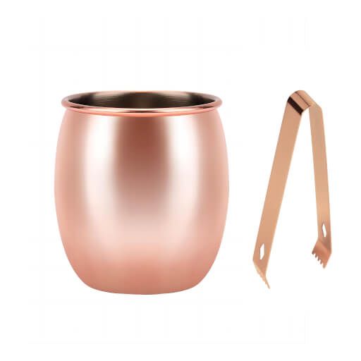 Copper Ice Bucket matt 1,3 L