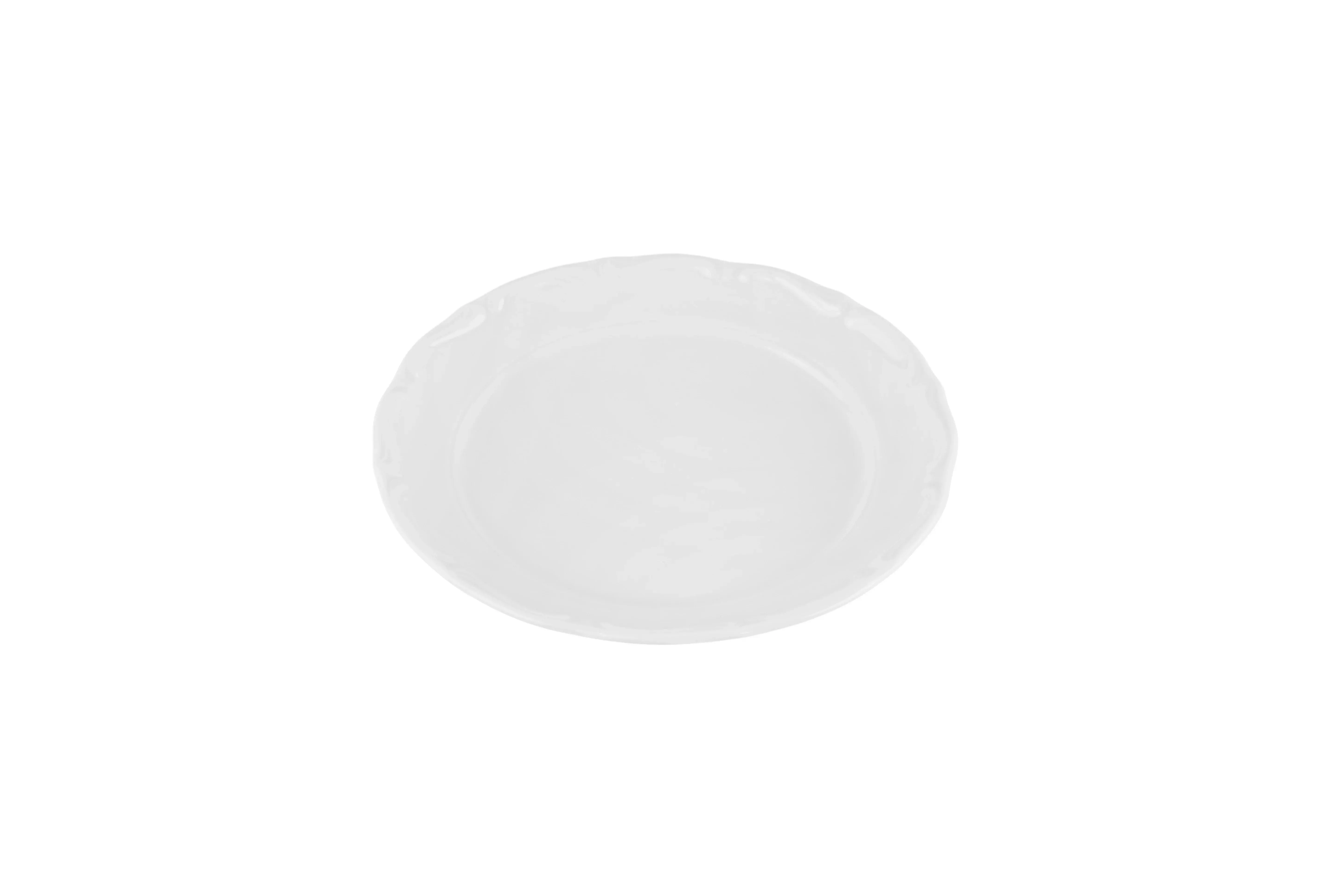 Maria White Flat Plate 19cm