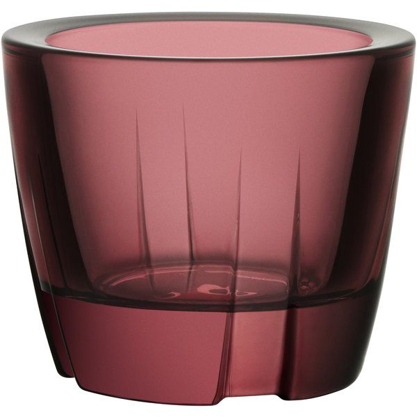 Bruk Aubergine Purple Votive - Kosta Boda