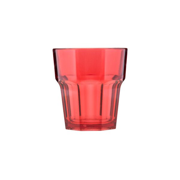 Premium Tumbler 25cl clear red