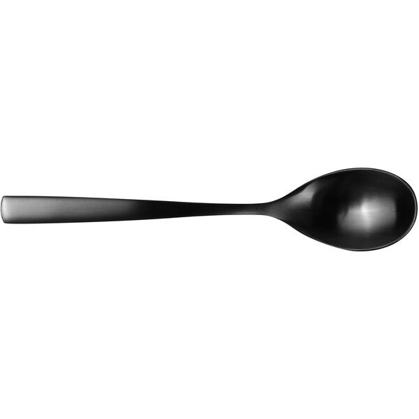 Bcn Satin Black Moka Spoon