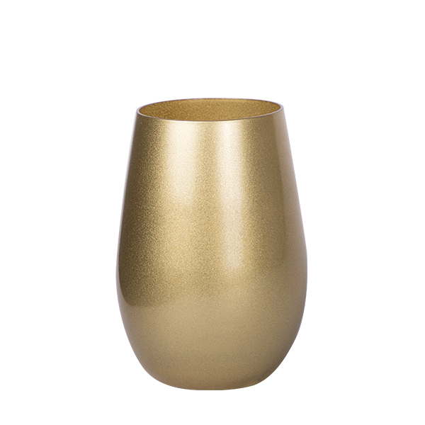 Becher Glas Gold 465ml - Elements