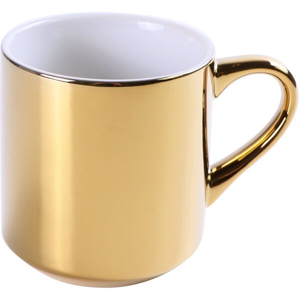 Kaffee Becher 340ml Gold