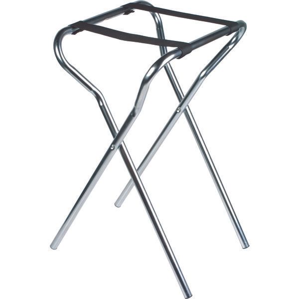 Tray Stand, chrom, 80cm hoch für ovale Tabletts