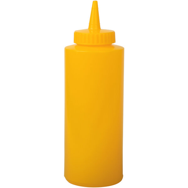 Mustard Squeeze Bottle, 12 oz, 355 ml, gelb
