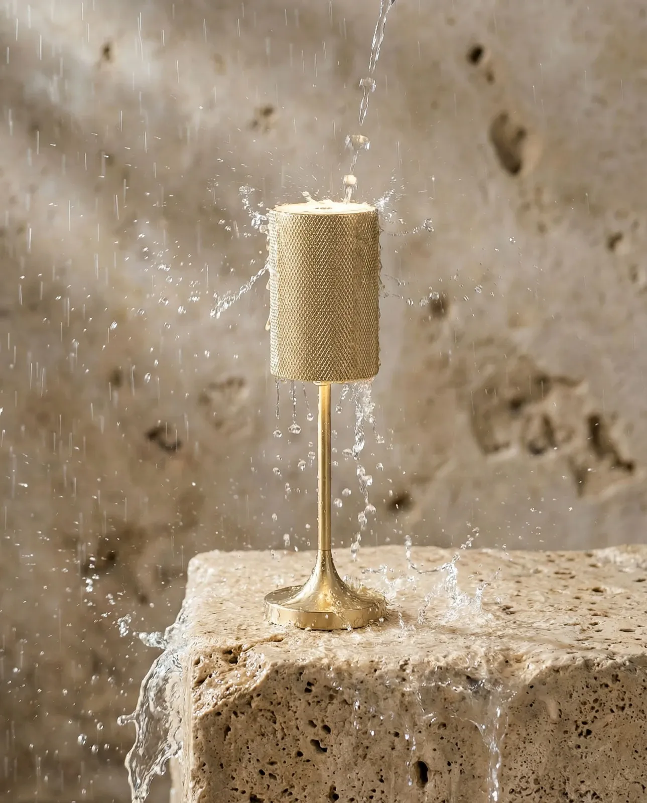 Luce Italia Aurea - Mini Sardinia Oro Rigato, Gold, 20 cm