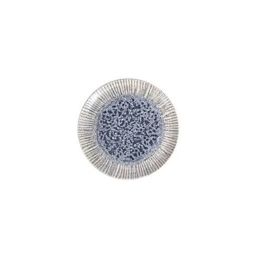 187515 Iris Blue Flat Plate 15cm