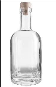 Saverglass Oslo Spirit Bottle Cork Top 700ml