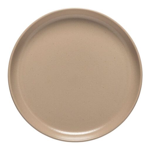 Pacifica - Round Plate 22cm, chestnut brown