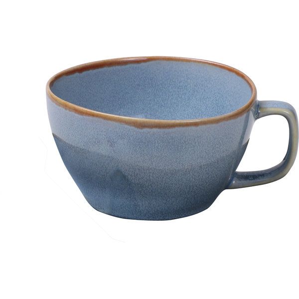 Ming Untertasse für Schale mit Henkel blau